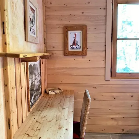 Chalet L'evasion Authentique - Nature & Cheminee *